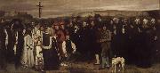 Gustave Courbet Burial at Ornans (mk09) Sweden oil painting artist